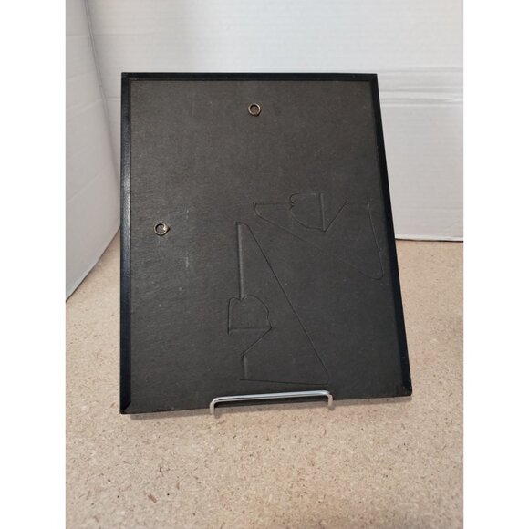 Caffco 1991 Framed Santa & Children Christmas Print 8x10 Inches - Picture 3 of 3